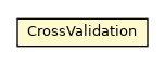 Package class diagram package CrossValidation